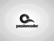 Tablet Screenshot of passioncoder.com